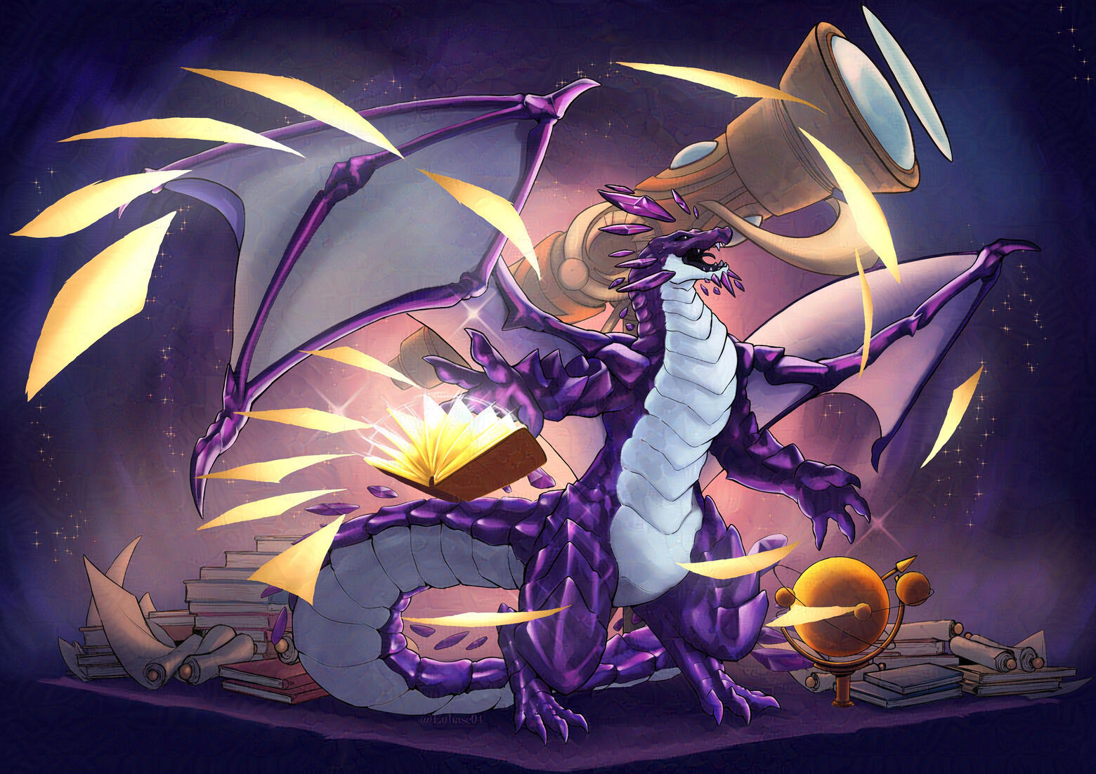 Amethyst Royal a amethyst dragon of a dnd campaing